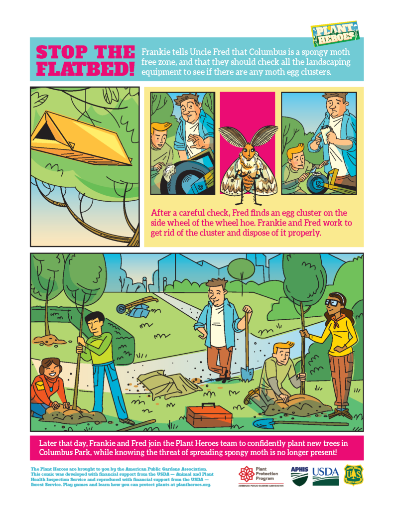 Page 2 of the comic with text and colorful illustrations